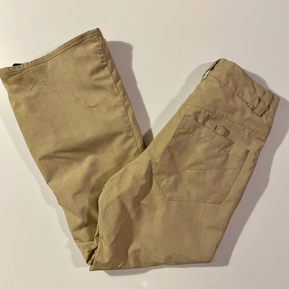Ride Snowboard Pants Mens Small Tan (Pic 4 Stain)